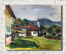 Otto Geigenberger Print,  Bavarian village