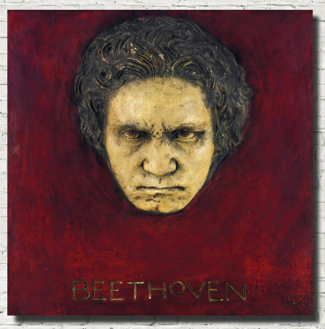 Franz Stuck Print, Beethoven