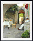 Peter Ilsted Fine Art Print, Before Lunch