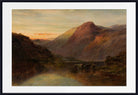 Alfred de Bréanski Print, Ben Lomond Landscape