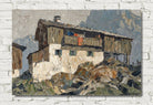 Oskar Mulley Print, Mountain Farmstead