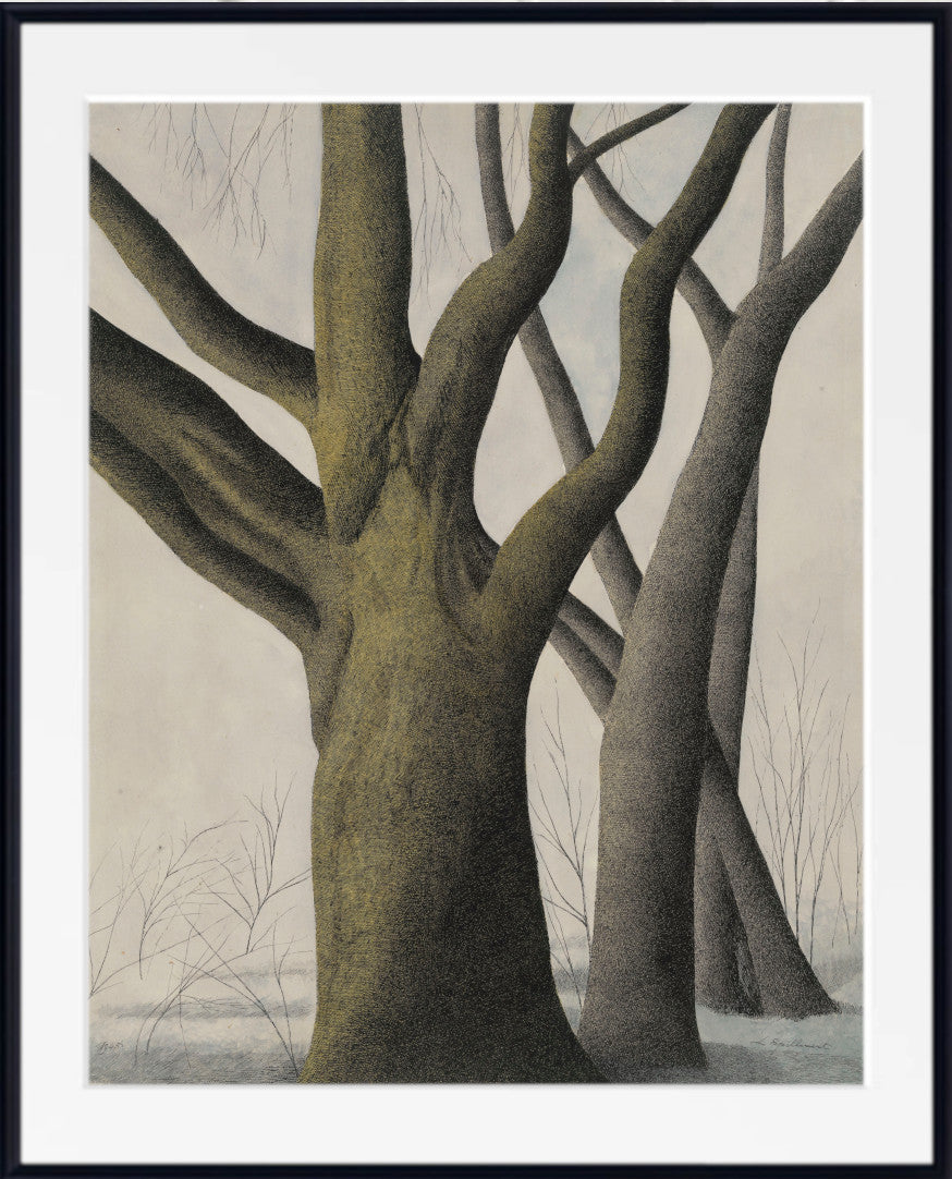 Léon Spilliaert Léon Spilliaert Print, Big Tree (1945) – GalleryThane
