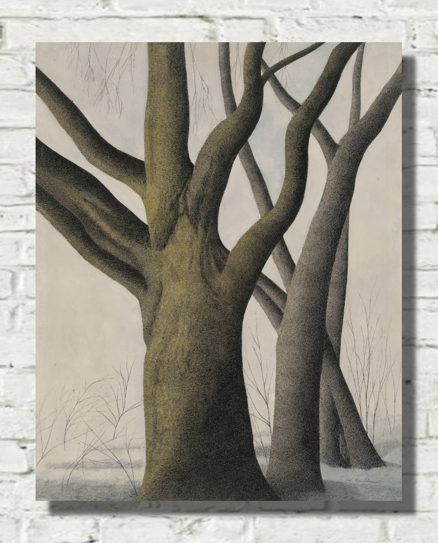 Léon Spilliaert Print, Big Tree (1945)