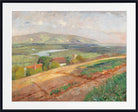 Marie Egner Print, View towards the Bisamberg