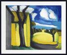 Oscar Bluemner Print, Blue Golden, Bloomfield Barns