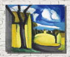 Oscar Bluemner Print, Blue Golden, Bloomfield Barns