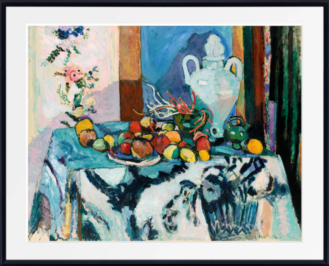 Henri Matisse Print, Blue Still Life (Nature morte bleue) (1907)