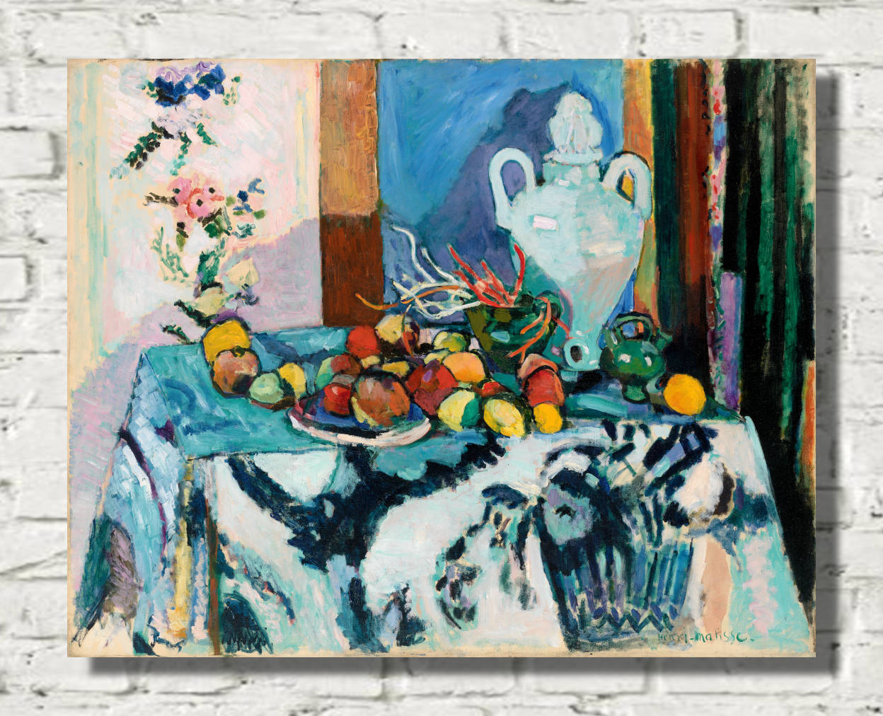 Henri Matisse Print, Blue Still Life (Nature morte bleue) (1907)