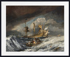 Boats Carrying Out Anchors to the Dutch Men of War , J.M.W. Turner