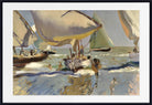 Joaquín Sorolla Print, Boats On The Shore (1909)