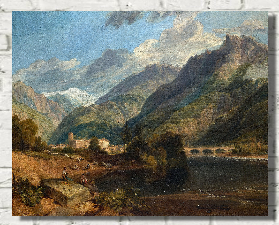 Bonneville, Savoy (1803), J.M.W. Turner