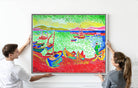 André Derain – Boats in the harbor of Collioure Prints & Canvas Panels