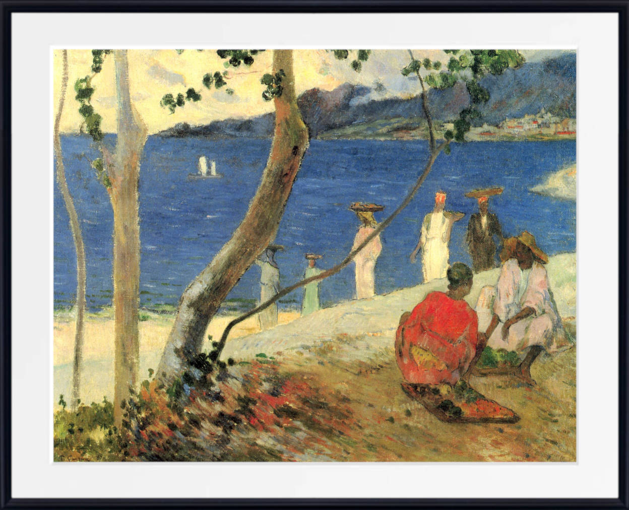 Paul Gauguin Fine Art Print : Bord de Mer, Seaside