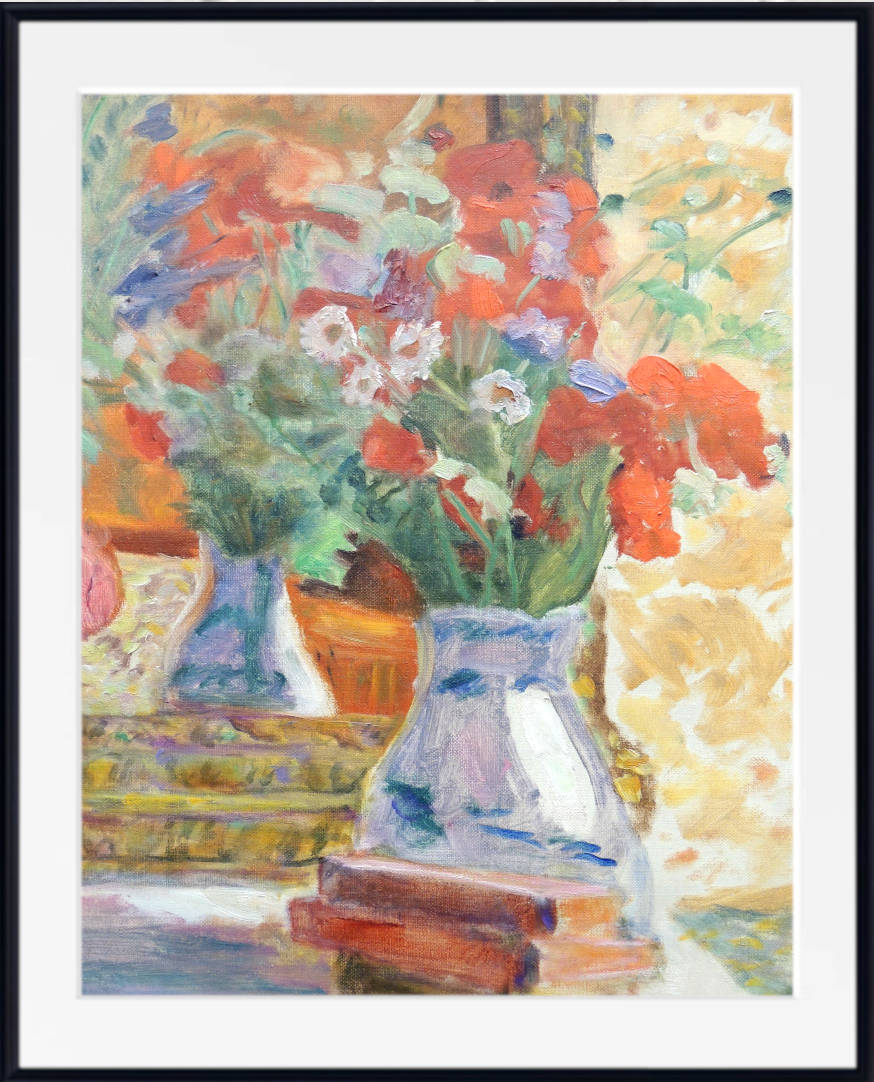 Pierre Bonnard Fine Art Print, Bouquet of Poppies