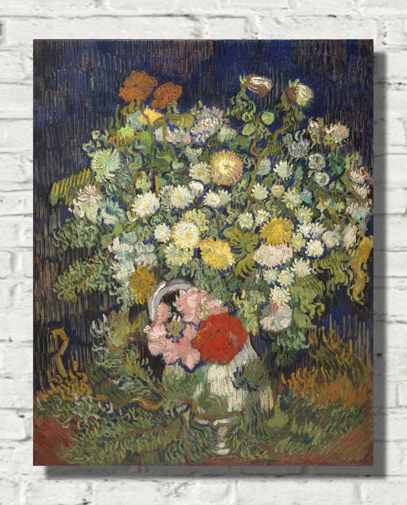 Bouquet of Flowers in a Vase by Vincent van Gogh