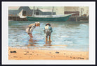 Winslow Homer Fine Art Print :  Boys Wading