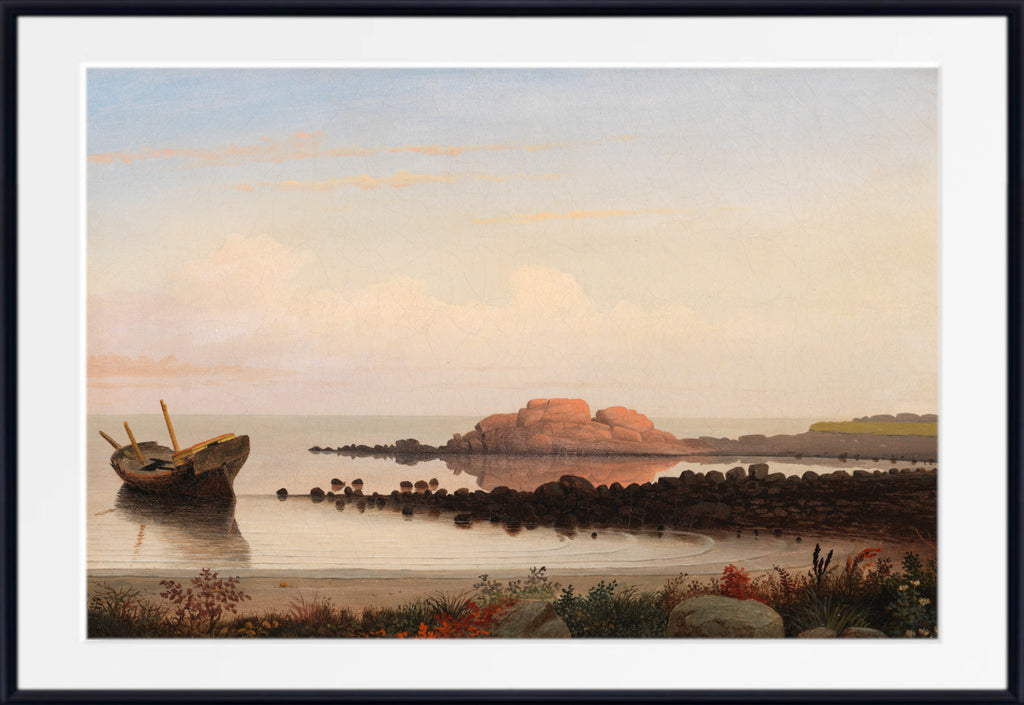 Brace’s Rock, Eastern Point (1864) by Fitz Henry Lane