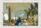 John Singer Sargent Print, Breakfast in the Loggia (1919)