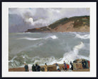 Joaquín Sorolla Print, Breakwater, San Sebastian (1918)