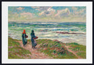 Henry Moret Print, Breton women in front of the sea (1902)