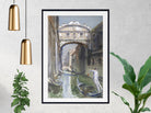 John Singer Sargent Print, Bridge of Sighs, Venice