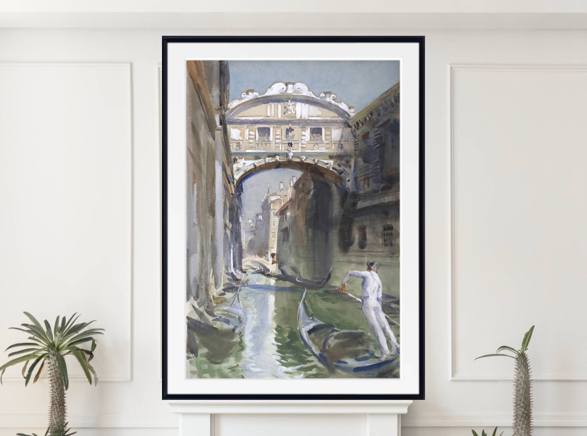 ARTCANVAS John Singer selling Sargent Street In Venice Canvas Art Print by John Singer Sargent