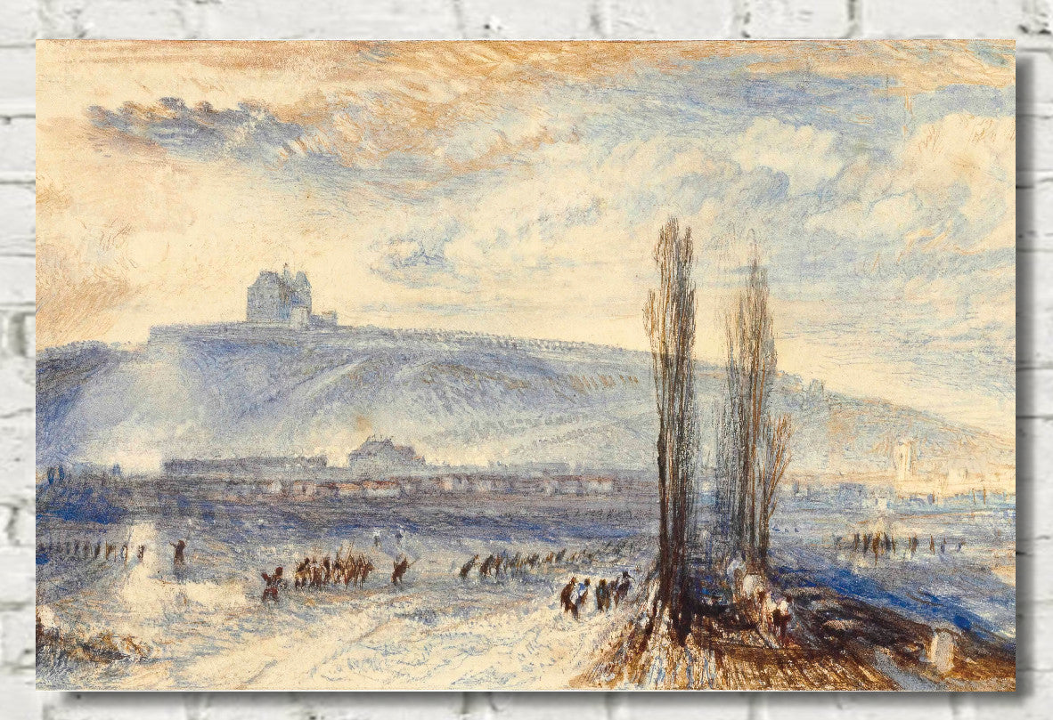 Brienne-le-Château (1832) by William Turner