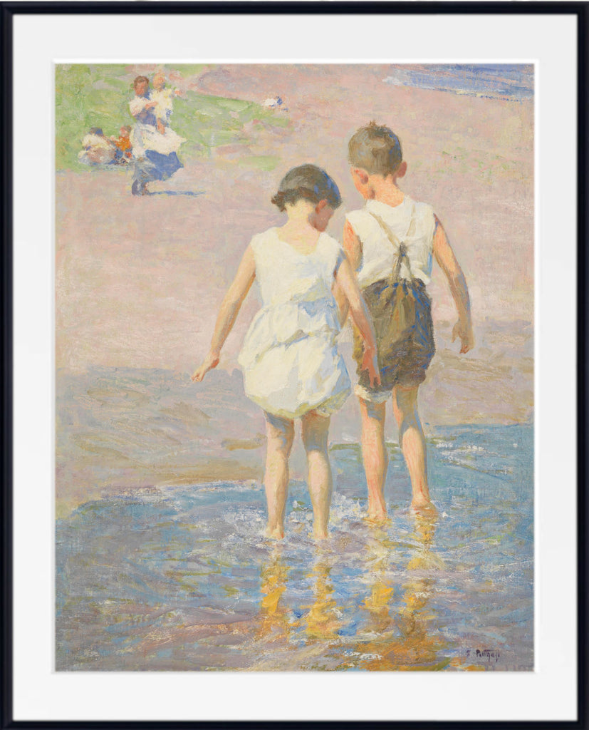 Brother and Sister (c. 1915) by Edward Henry Potthast