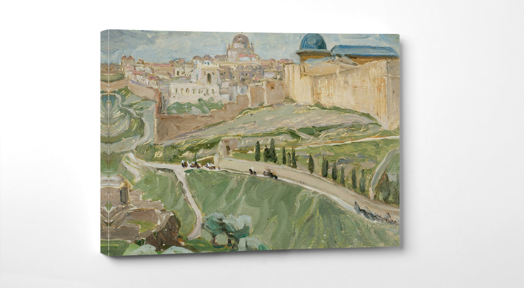 Anna Boberg, By Jerusalem. (1921)
