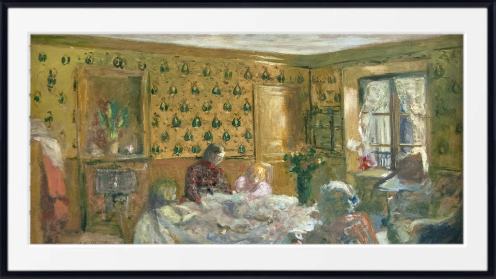 By the Worktable by Edouard Vuillard