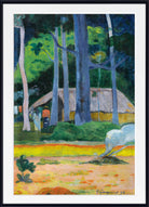 Paul Gauguin Print : Cabin Under the Trees (1892)