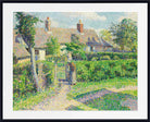 Camille Pissarro Print, Peasants' Houses, Eragny 