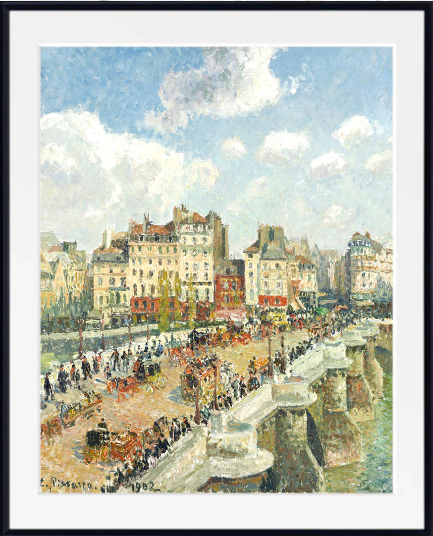 Camille Pissarro Print, The Pont-Neuf