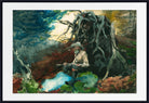 Winslow Homer Fine Art Print :  Campfire, Adirondacks