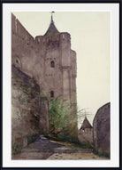 Cass Gilbert Print, Carcassonne (1926)