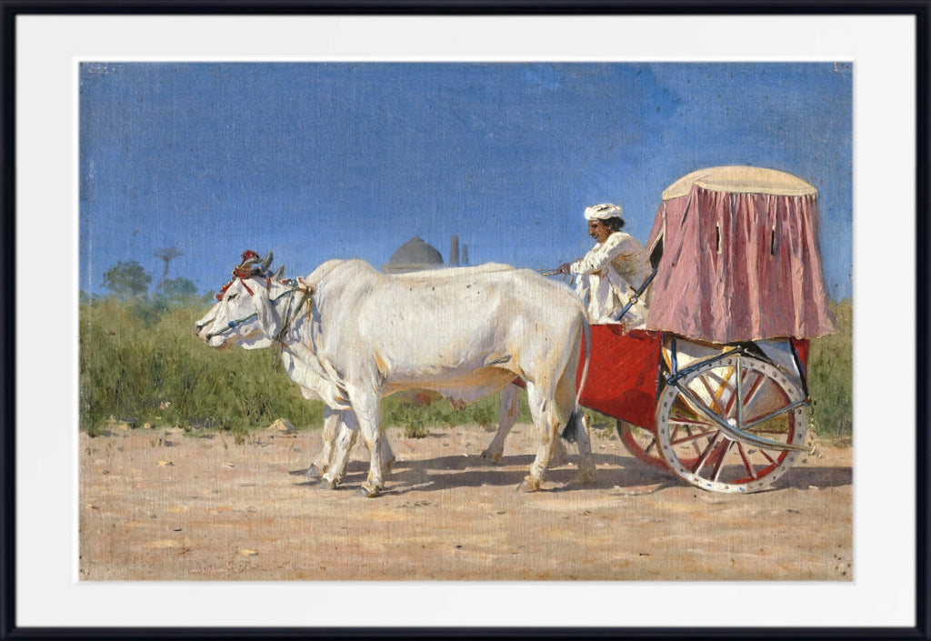 Carriage to Delhi (1875) by Vasily Vereshchagin
