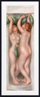 Renoir Print, Caryatids