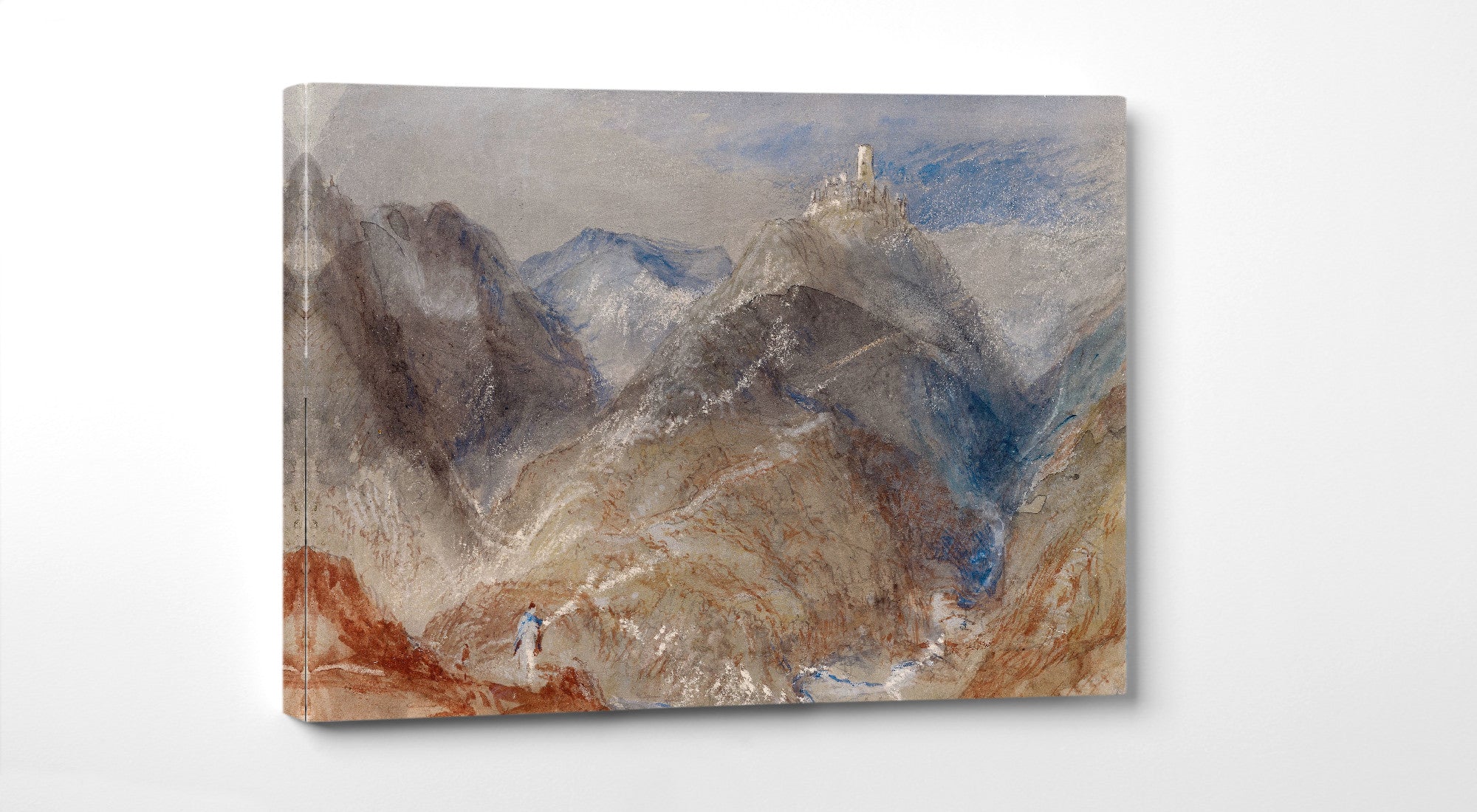 Castle on Height near Geneva (1836) by William Turner