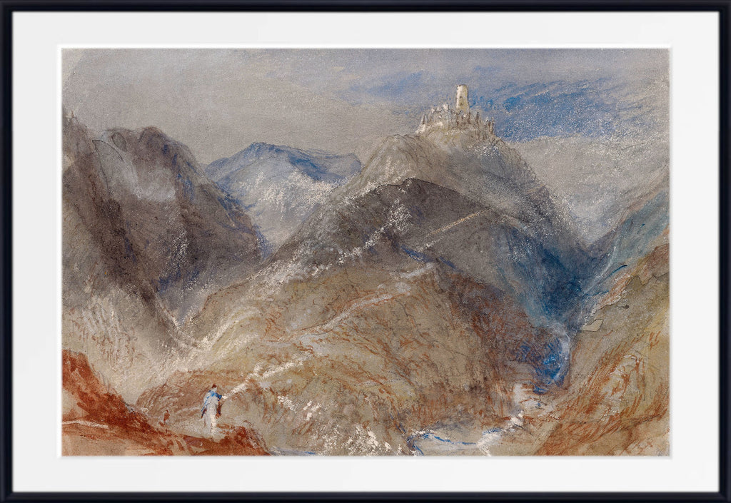 Castle on Height near Geneva (1836) by William Turner