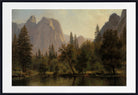 Albert Bierstadt Print : Cathedral Rocks, Yosemite Valley