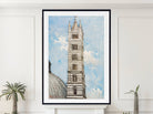 Cass Gilbert Print, Cathedral Tower, Siena (1927)