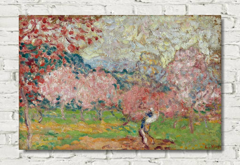 Cherry blossoms, Cagnes (1903) by Louis Valtat