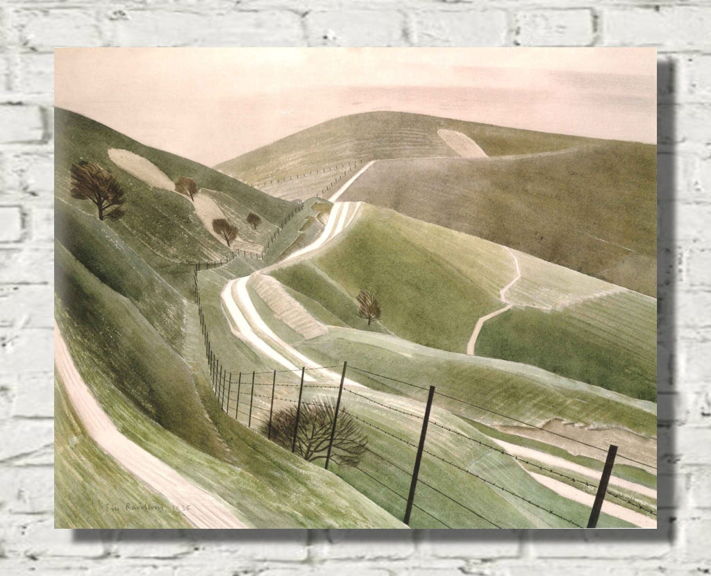 Chalk Paths by Eric Ravilious