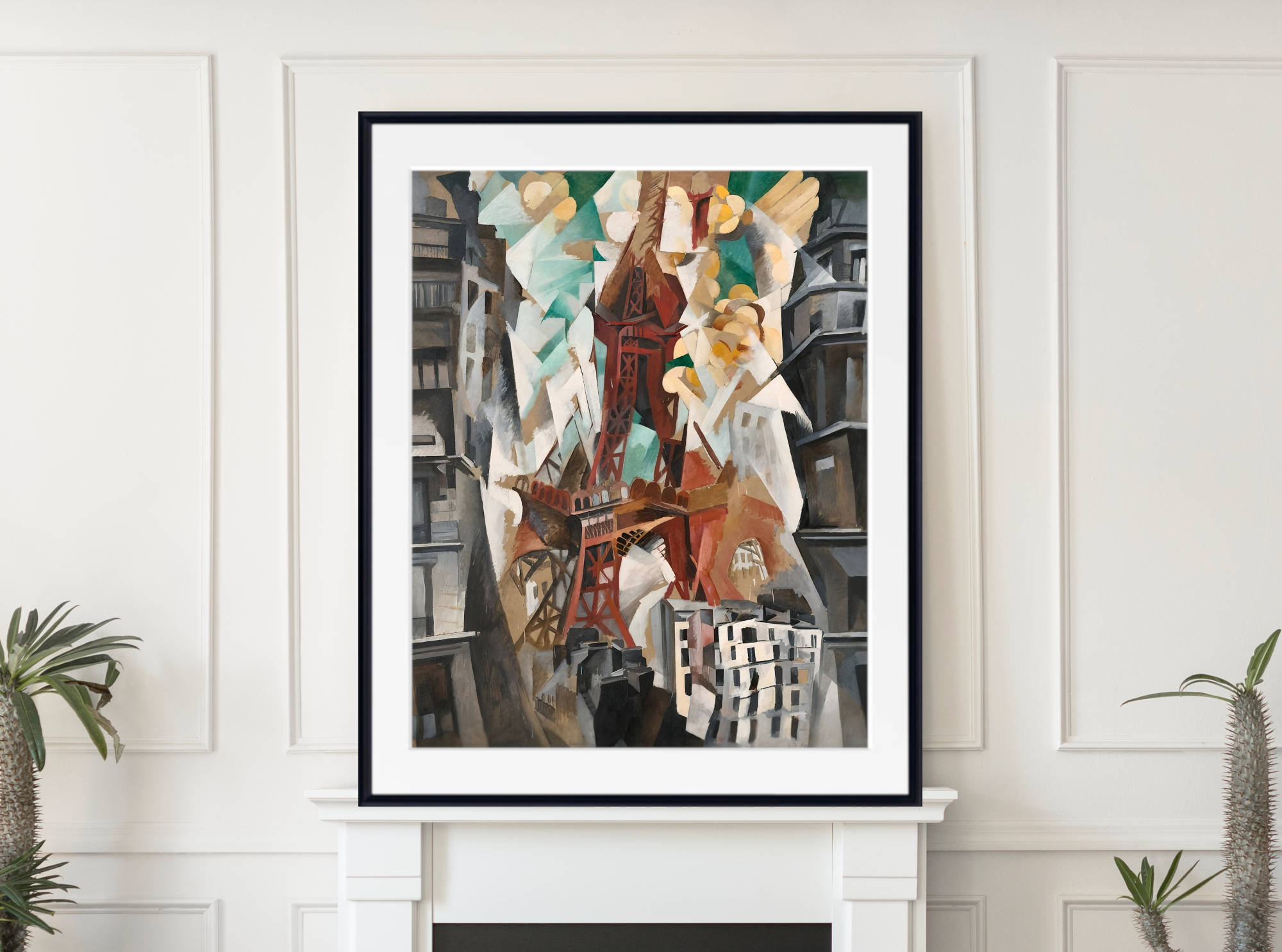 Robert Delaunay Fine Art Print, Champ de Mars The Red Tower