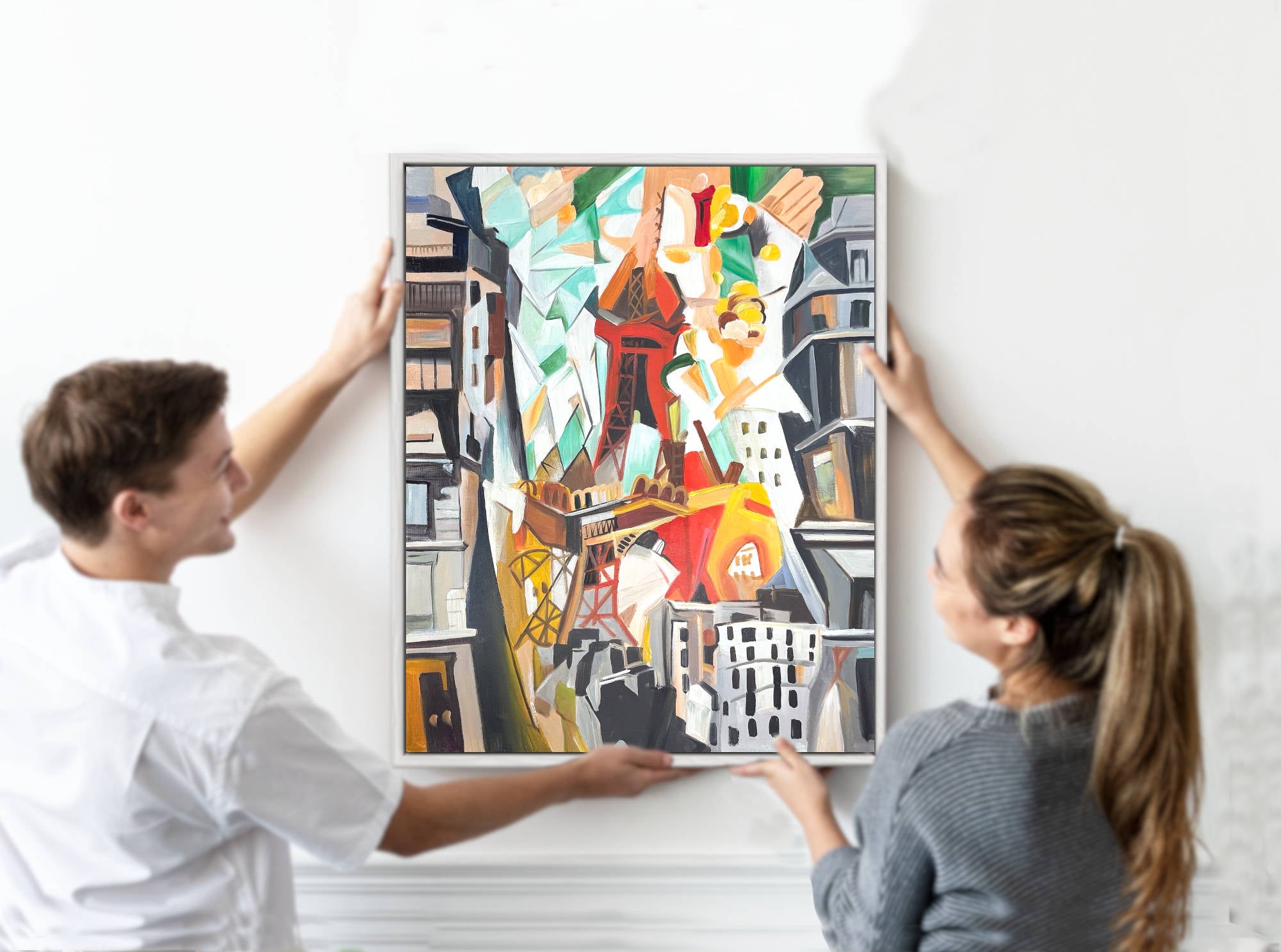 Robert Delaunay Fine Art Print, Champ de Mars The Red Tower