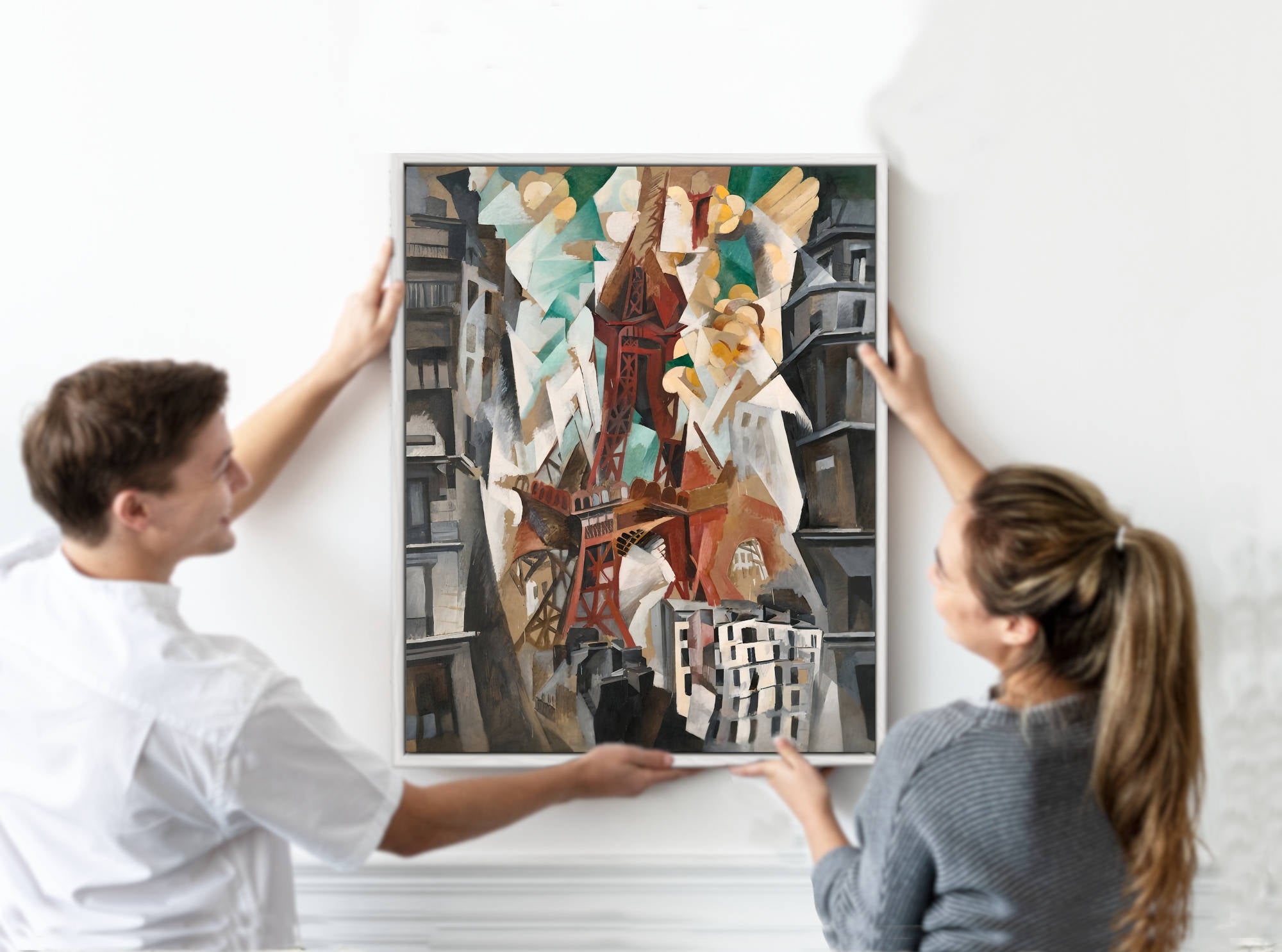 Robert Delaunay Fine Art Print, Champ de Mars The Red Tower