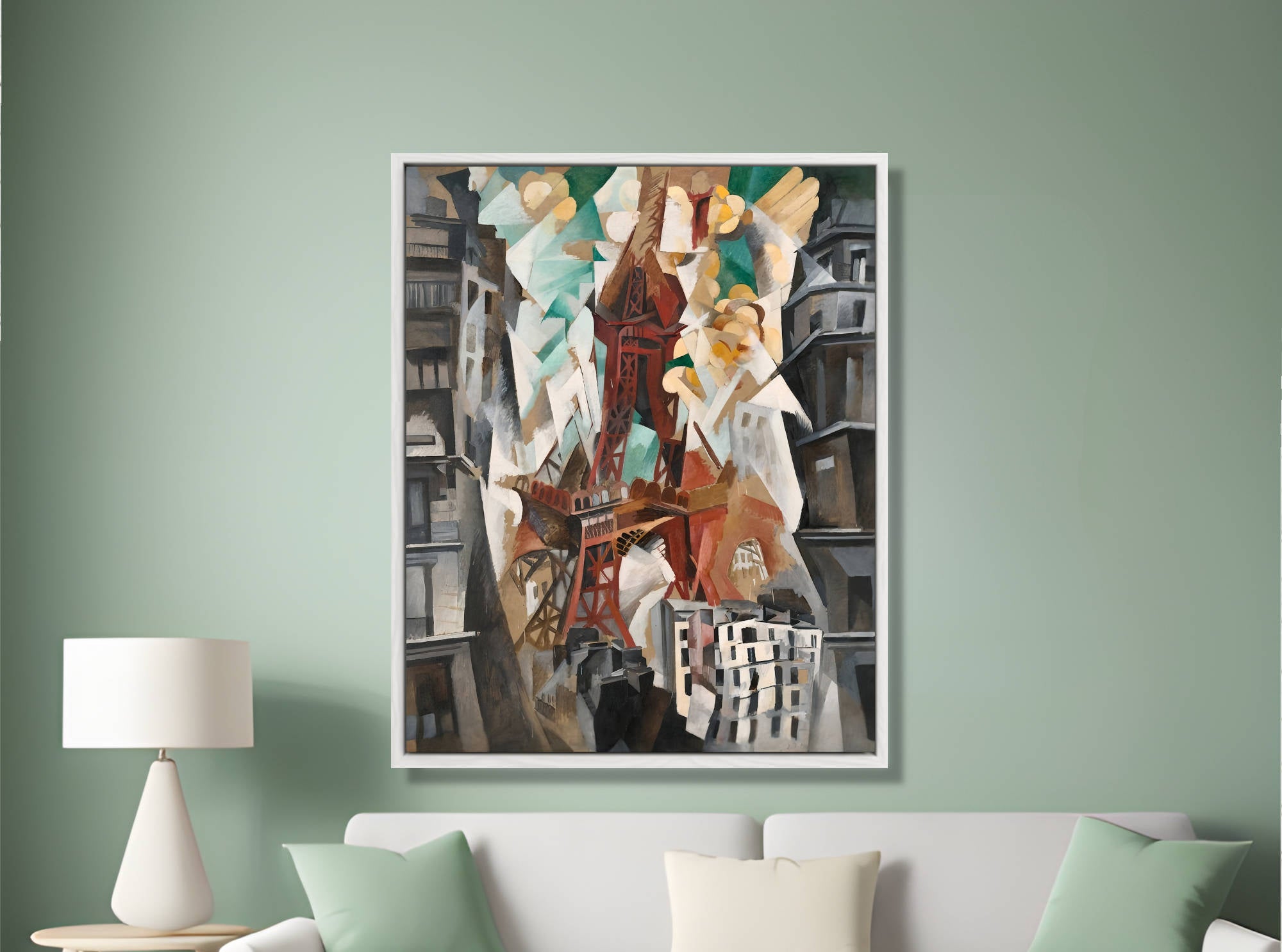 Robert Delaunay Fine Art Print, Champ de Mars The Red Tower