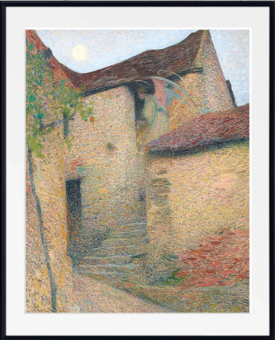 Henri Martin Print, Charité