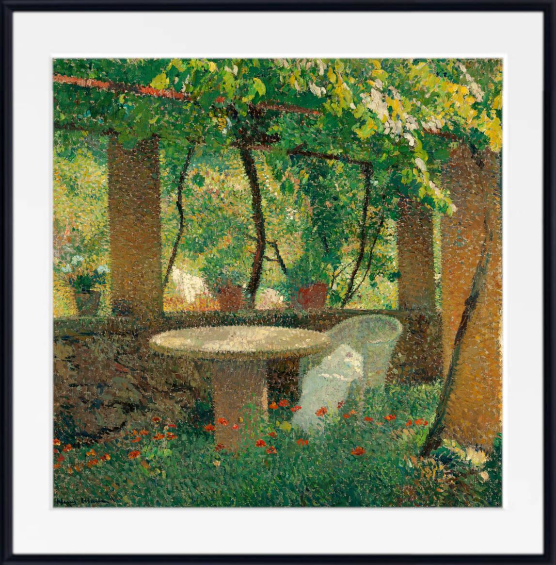 Henri Martin Print, Charmille