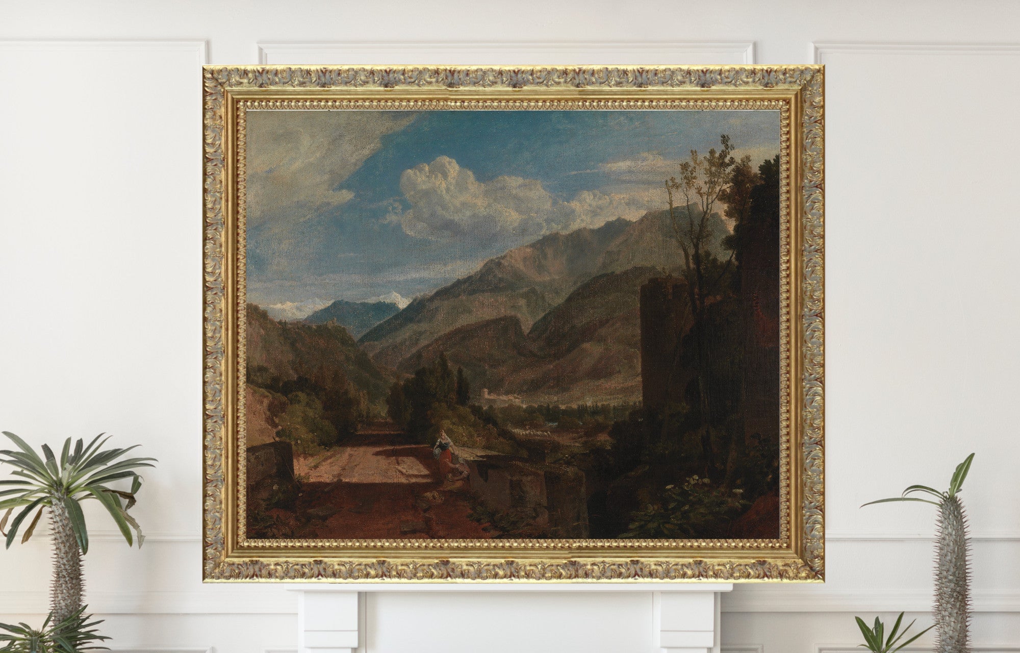 Chateau de St. Michael, Bonneville, Savoy, J.M.W. Turner